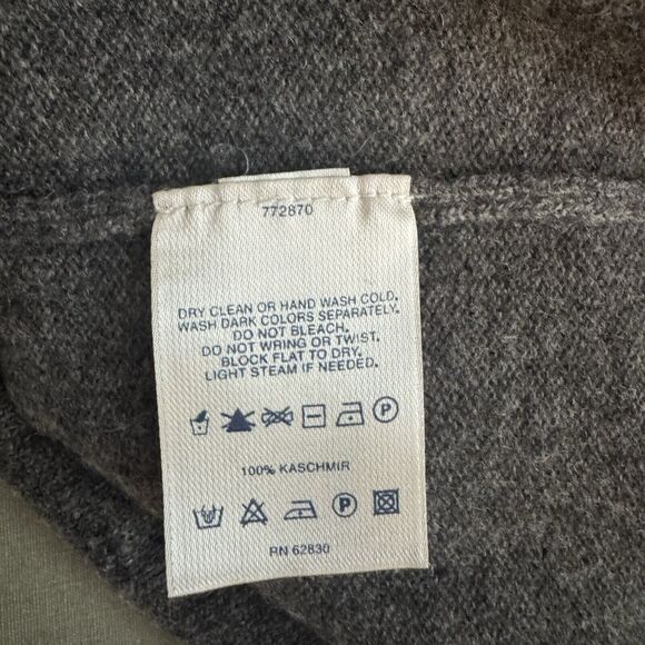 Lands End Sweater Vest Mens XL 46-48 Classic Cashmere Heritage Prep Slow Fashion - Picture 12 of 13